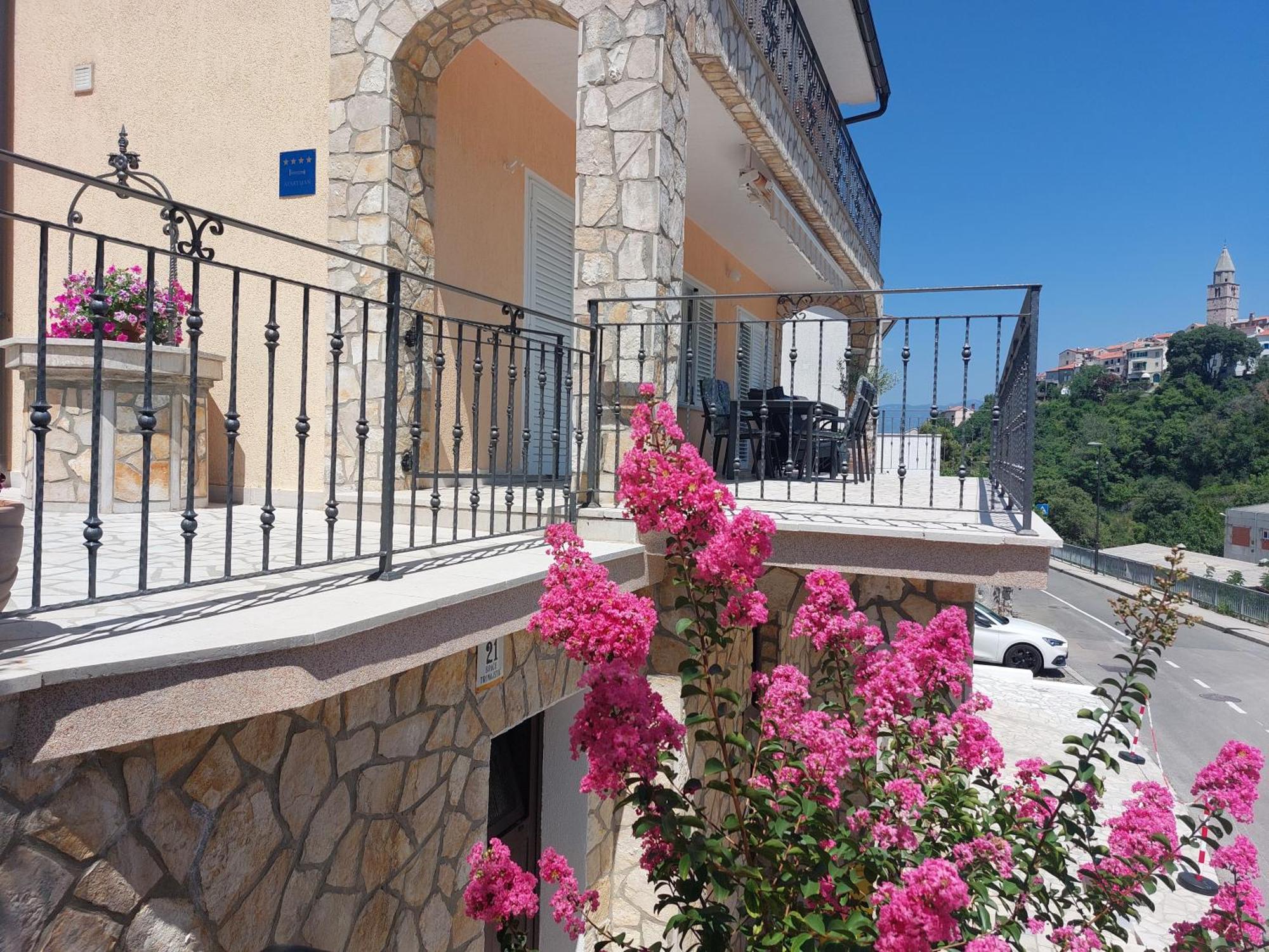 Apartman Marina Врбник Екстер'єр фото
